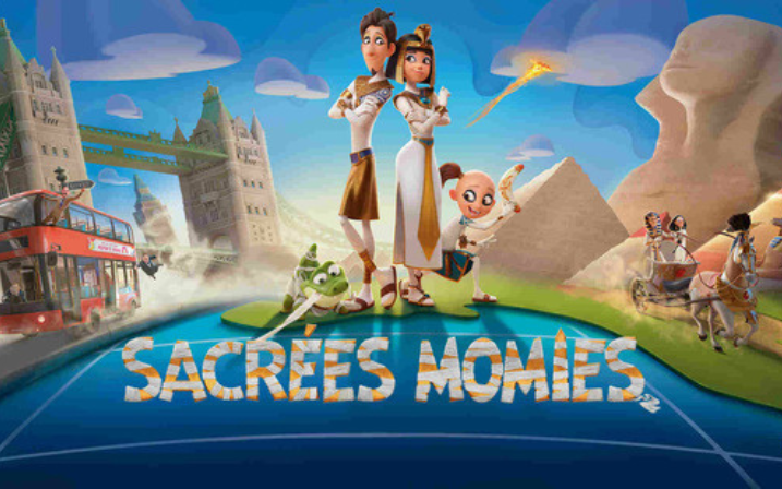 Visuel du film d'animation sacrées momies 