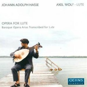 Baroque opera arias transcribed for lute - 