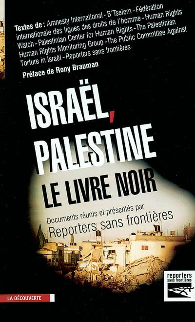 Israël-Palestine, le livre noir - 