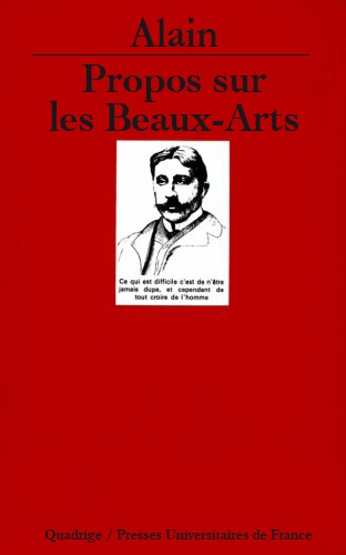 Propos sur les beaux-arts - 