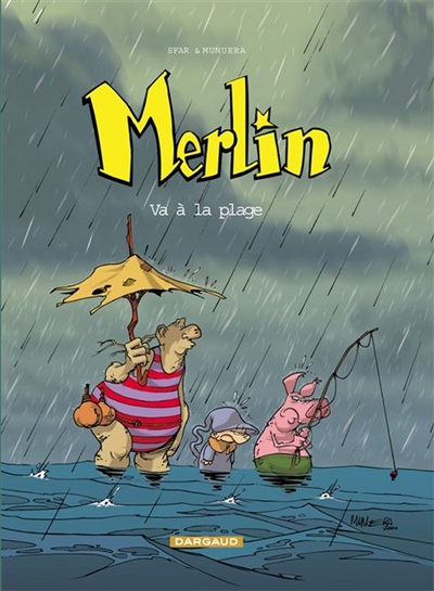 Merlin va à la plage - 