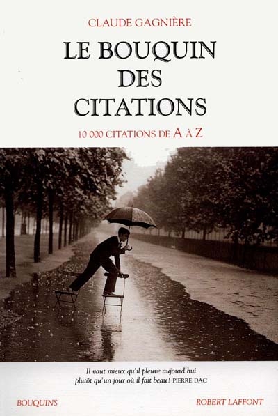 bouquin des citations. (Le) - 