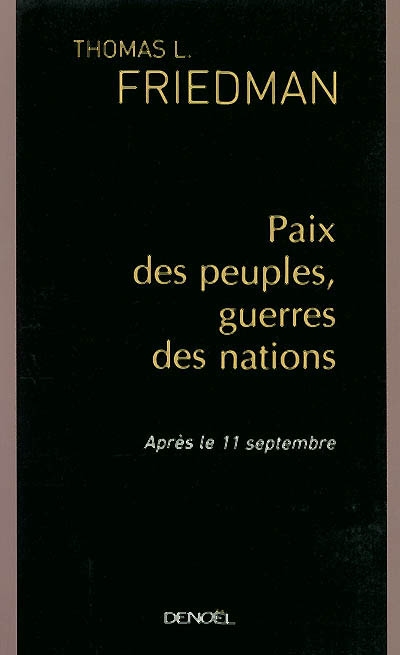 Paix des peuples, guerre des nations - 