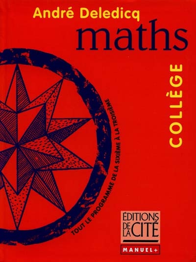 Maths, collège - 