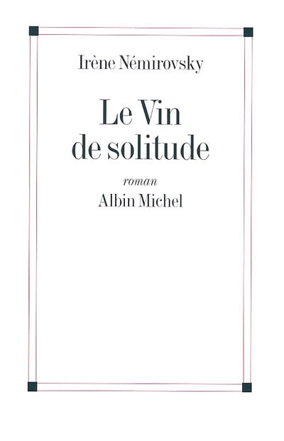 vin de solitude (Le) - 