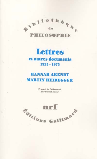 Lettres de 1925 à 1975 - 