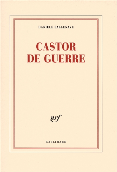 Castor de guerre - 