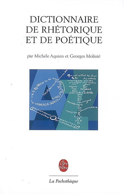 Dictionnaire de rhétorique et de poétique - 