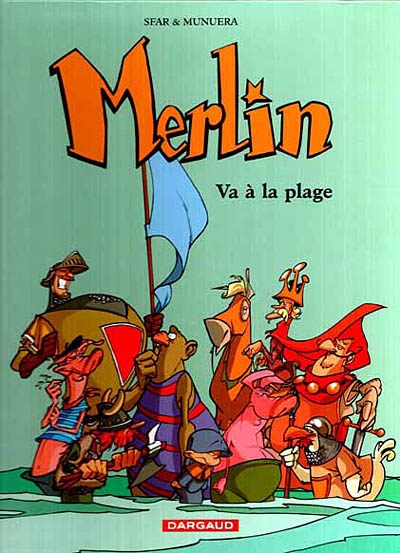 Merlin va à la plage - 