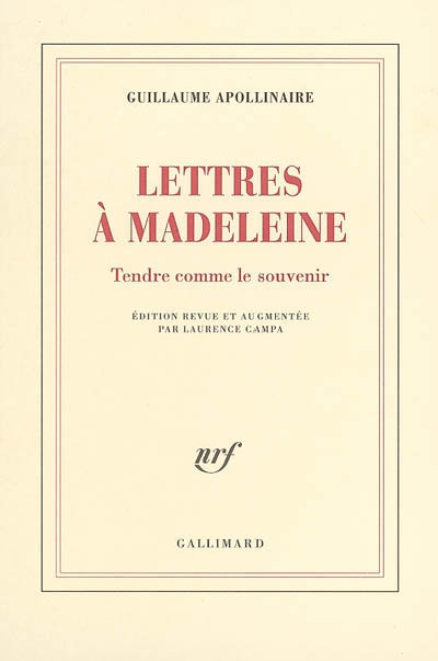 Lettres à Madeleine - 