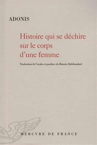 Histoire qui se déchire dans le corps d'une femme - 