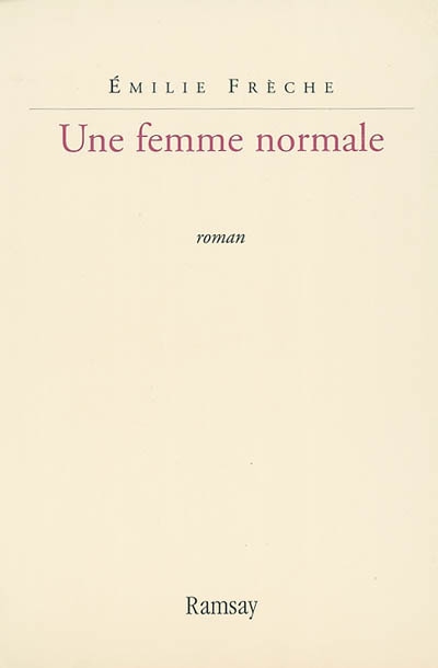 (Une )femme normale - 