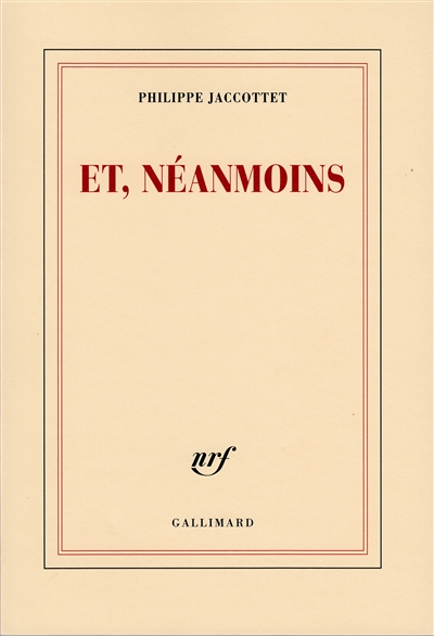 Et, néanmoins - 