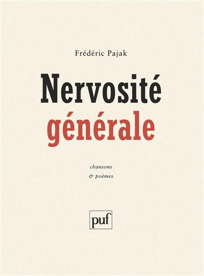 Nervosité générale - 