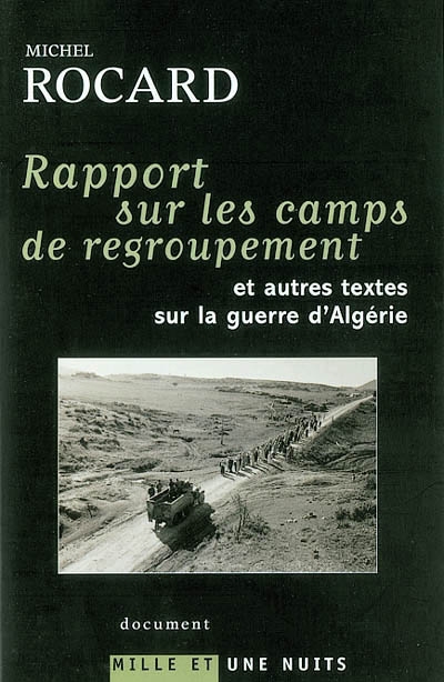 Rapport sur les camps de regroupement - 