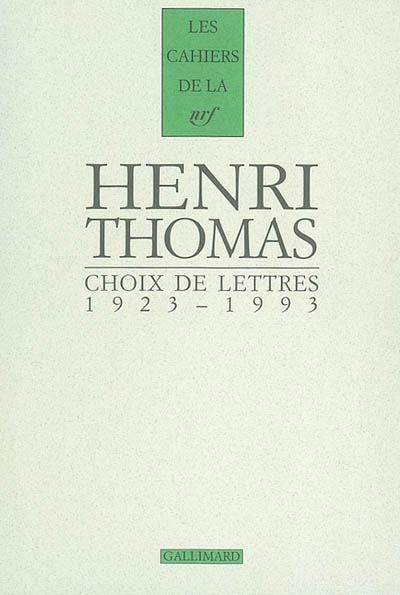 Choix de lettres - 