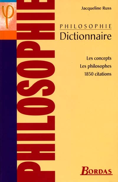 Dictionnaire de philosophie - 