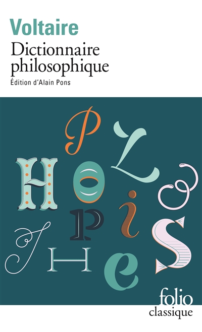 Dictionnaire philosophique - 