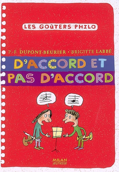 Goûters philo 27 : d'accord pas d'accord (Les) - 