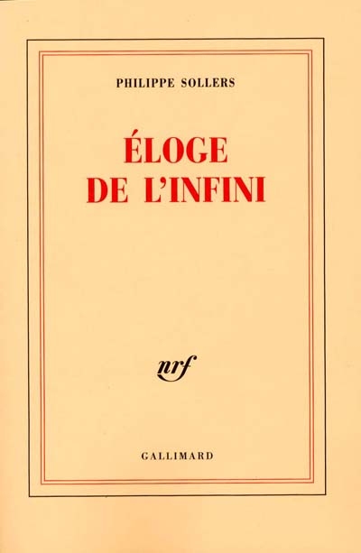 Eloge de l'infini - 