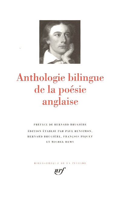 Anthologie bilingue de la poésie anglaise - 