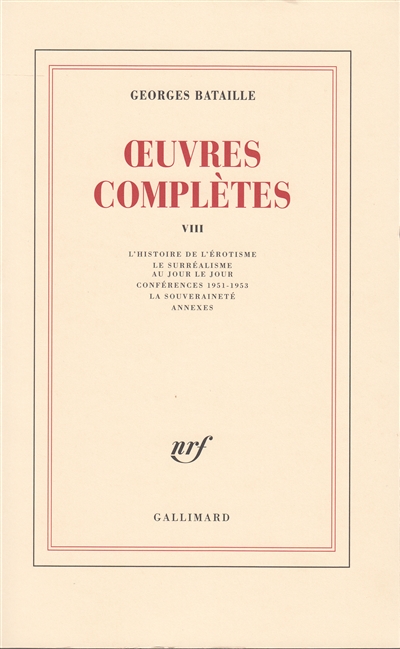 Oeuvres complètes - 