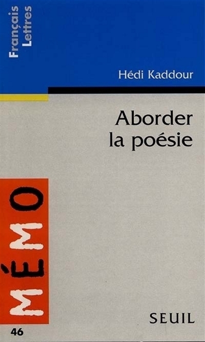 Aborder la poésie - 