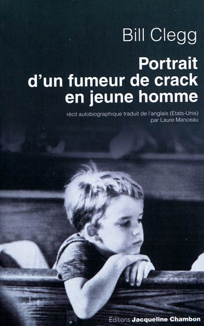 Portrait d'un fumeur de crack en jeune homme - 