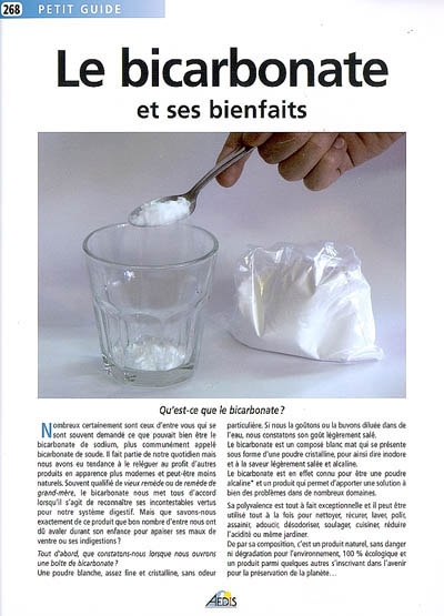 bicarbonate de soude et ses vertus (Le) - 