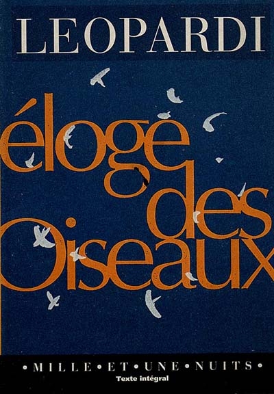 Eloge des oiseaux - 