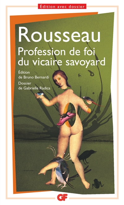 Profession de foi du vicaire savoyard - 