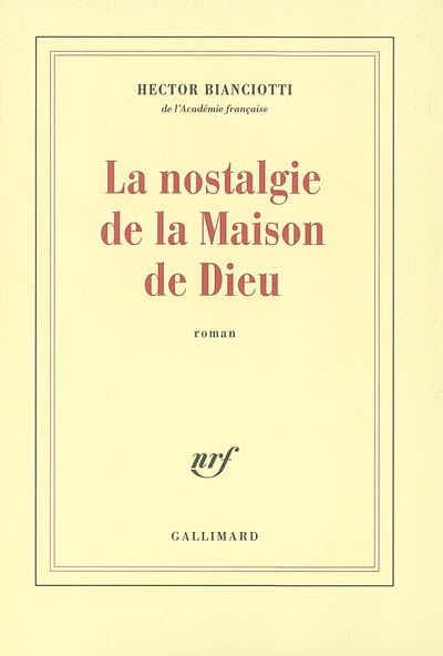 nostalgie de la maison de Dieu (La) - 