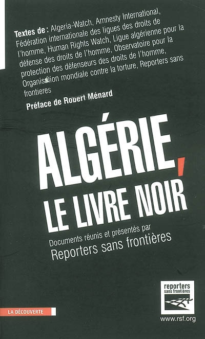 Algérie, le livre noir - 