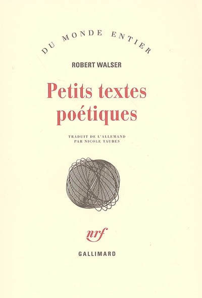 Petits textes poétiques - 