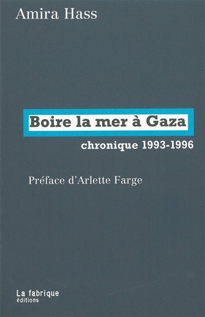 Boire la mer à Gaza - 