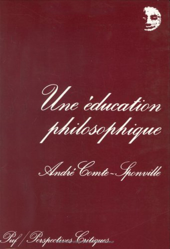 Une éducation philosophique - 