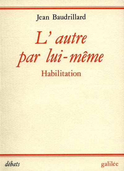 autre par lui-même (L') - 