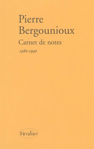 Carnet de notes - 