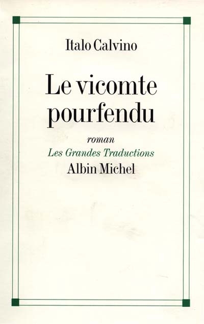 vicomte pourfendu (Le) - 