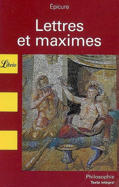 Lettres et maximes - 