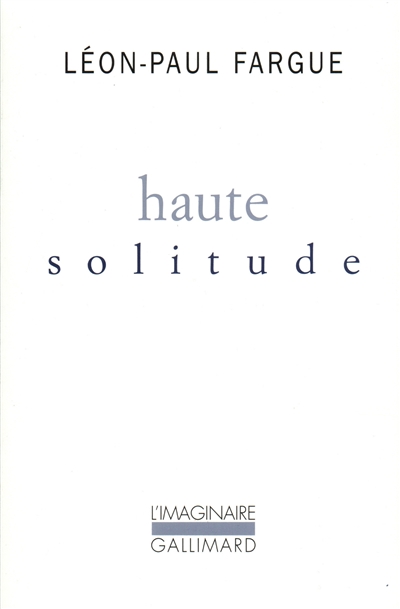 Haute solitude - 