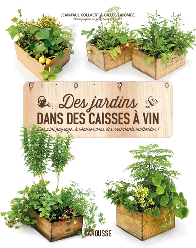 jardins dans des caisses à vin (Des) - 