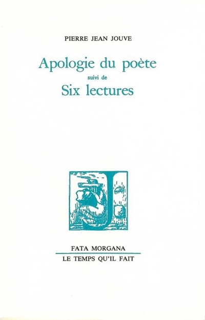 Apologie du poète - 