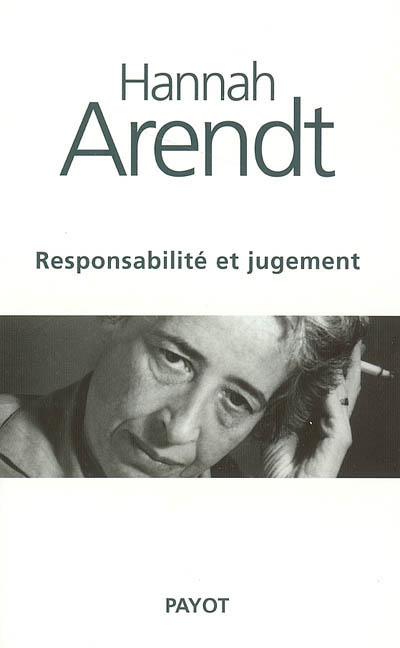 Responsabilité et jugement - 