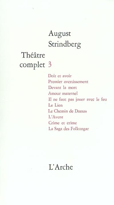 Théâtre complet 3 - 