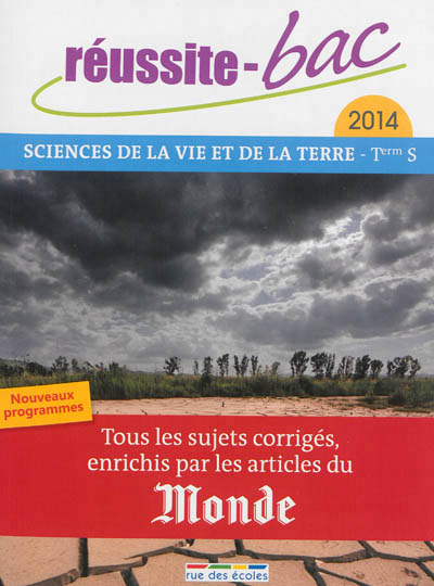 Sciences de la vie et de la Terre terminale S - 