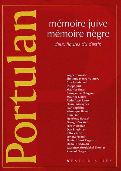 Mémoire juive, mémoire nègre - 