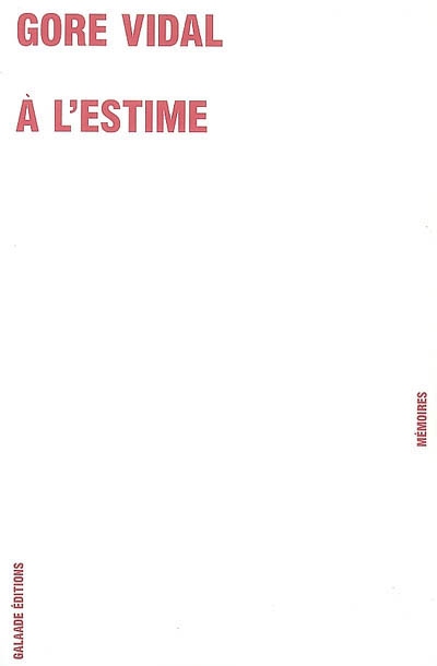 A l'estime - 