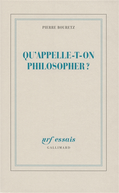 Qu'appelle t'on philosopher ? - 