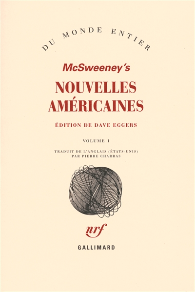 McSweeney's, nouvelles américaines - 